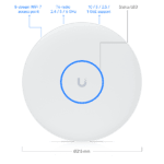 Ubiquiti U6-LITE Networks UniFi 6 Lite 1500 Mbit/s Blanc