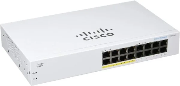 CISCO 16-Port Unmanaged Switch 8 Ports Support PoE 64W CBS110-16PP
