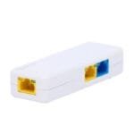 PoE Extender - Étend la portée de l'alimentation PoE jusqu'à 450 mètres - 2 ports de sortie PoE + 1 Uplink RJ45 PoE d'entrée - Hi-PoE IEEE 802.3 af/at/bt - Puissance de sortie maximale 60 W - Vitesse 10/100 Mbps