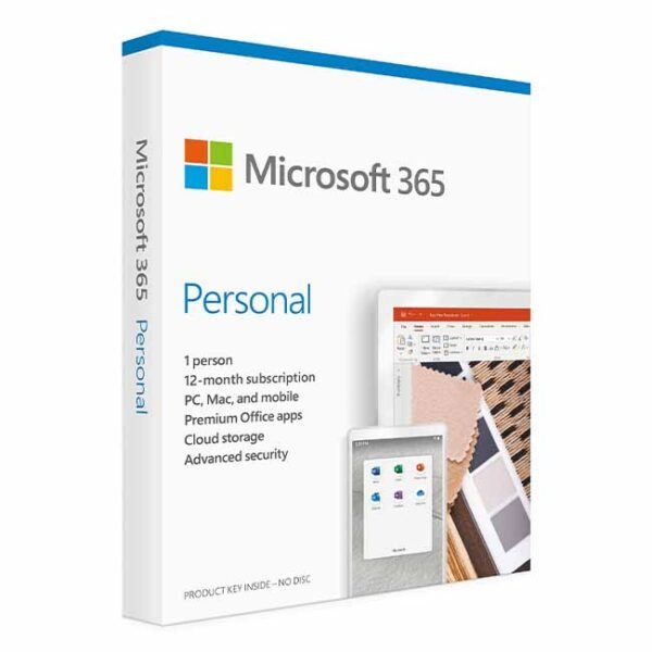 Microsoft 365 Personnel – Abonnement 1 An – Licence numérique pour l’Afrique (QQ2-00007)