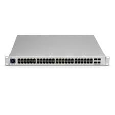 Ubiquiti UniFi USW-PRO-48-POE (Gen2) – Switch 48 Ports Gigabit PoE+ & 10G SFP+