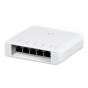 Ubiquiti UniFi USW-FLEX – Switch Gigabit 5 Ports PoE Extérieur/Intérieur