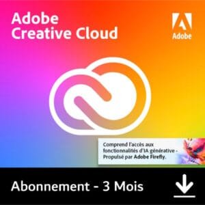 Adobe Creative Cloud (CC) Pro – Abonnement 3 mois