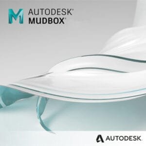 Autodesk Mudbox (2023–2026) – Abonnement 1 an – Logiciel de sculpture et peinture 3D